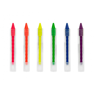 Crayons de couleur UV pour le visage